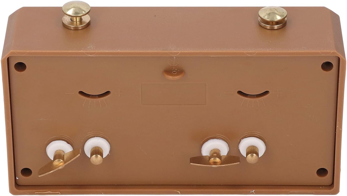 Retro Analog Chess Clock Timer, No Battery Required Mechanical Chess Clock Game Timer, Professional Mechanical Analog Chess Clock for Chinese Chess, International Chess (Tan) image number 2