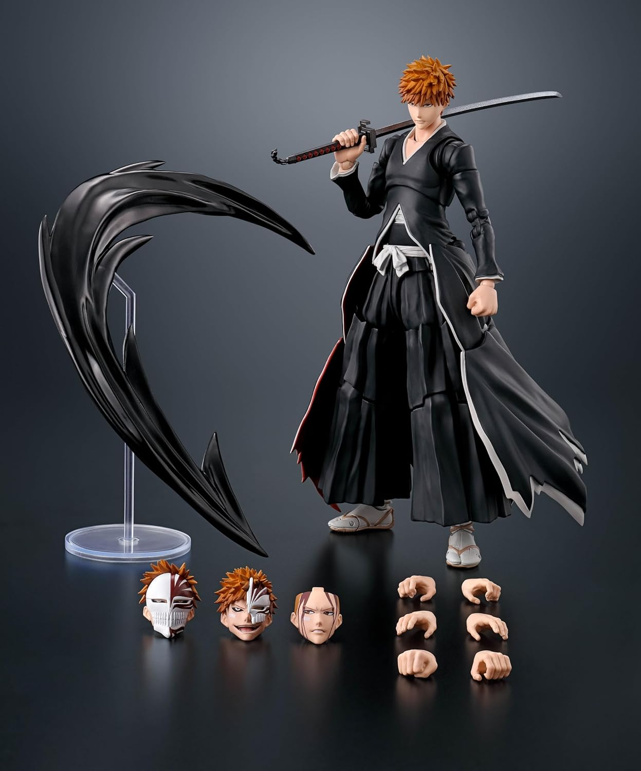 Tamashii Nations S.H.Figuarts Bleach - Ichigo Kurosaki (Getsugatensho) image number 6