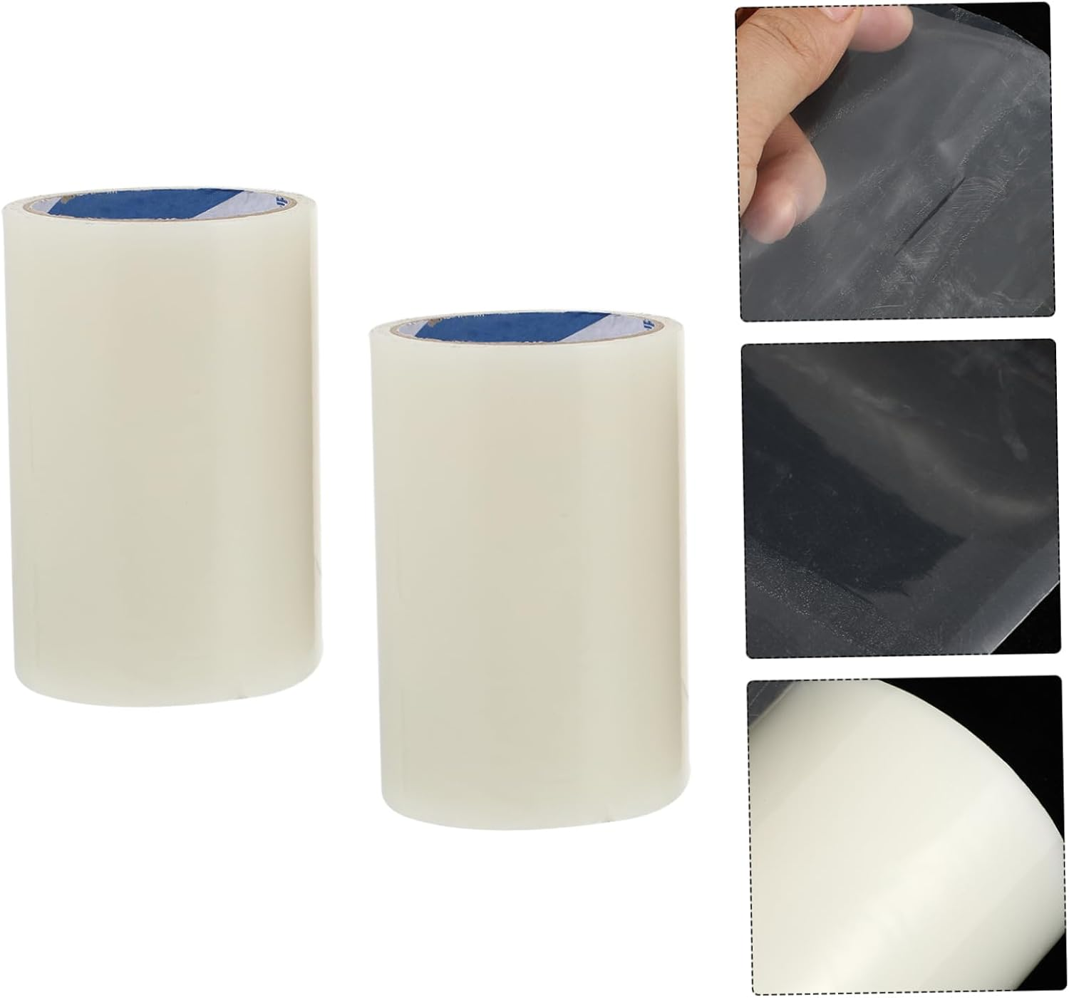 CHILDWEET 2Rolls Polyethylene Greenhouse Repair Tape Strong Sealing Tape Uv Resistant Wide for Rain Leak Repair image number 4