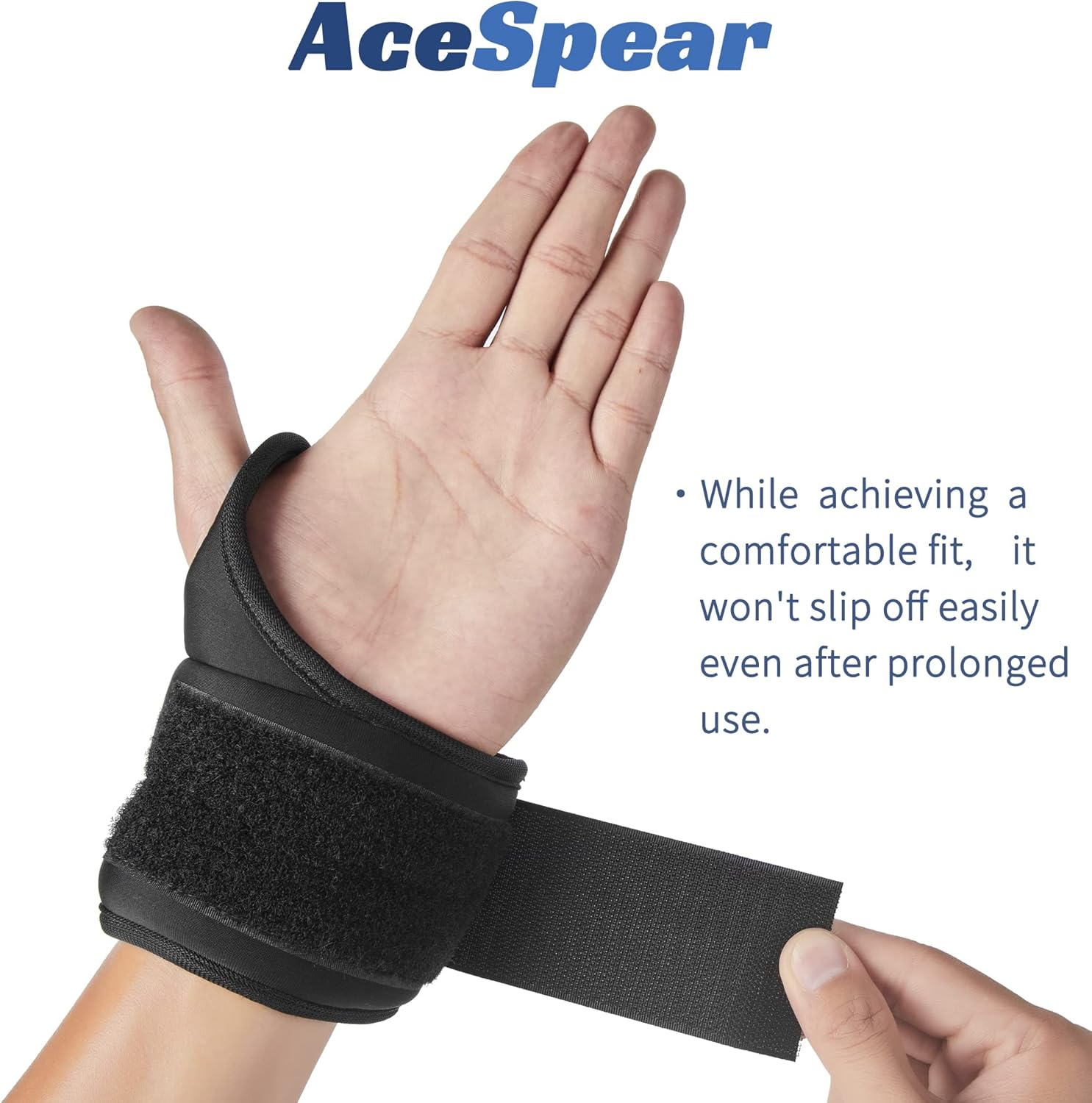 Acespear Wrist Weights with Thumb Loops Lock for Men Women 1Lb*2 2Lbs*2 3Lbs*2 Ankle Weights Weighted Gloves for Running Strength Training Walking Exercises