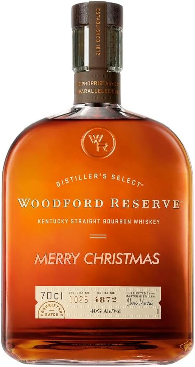FATHERS DAY : Woodford Reserve Kentucky Bourbon - with Personalised Engraved Message for Dad