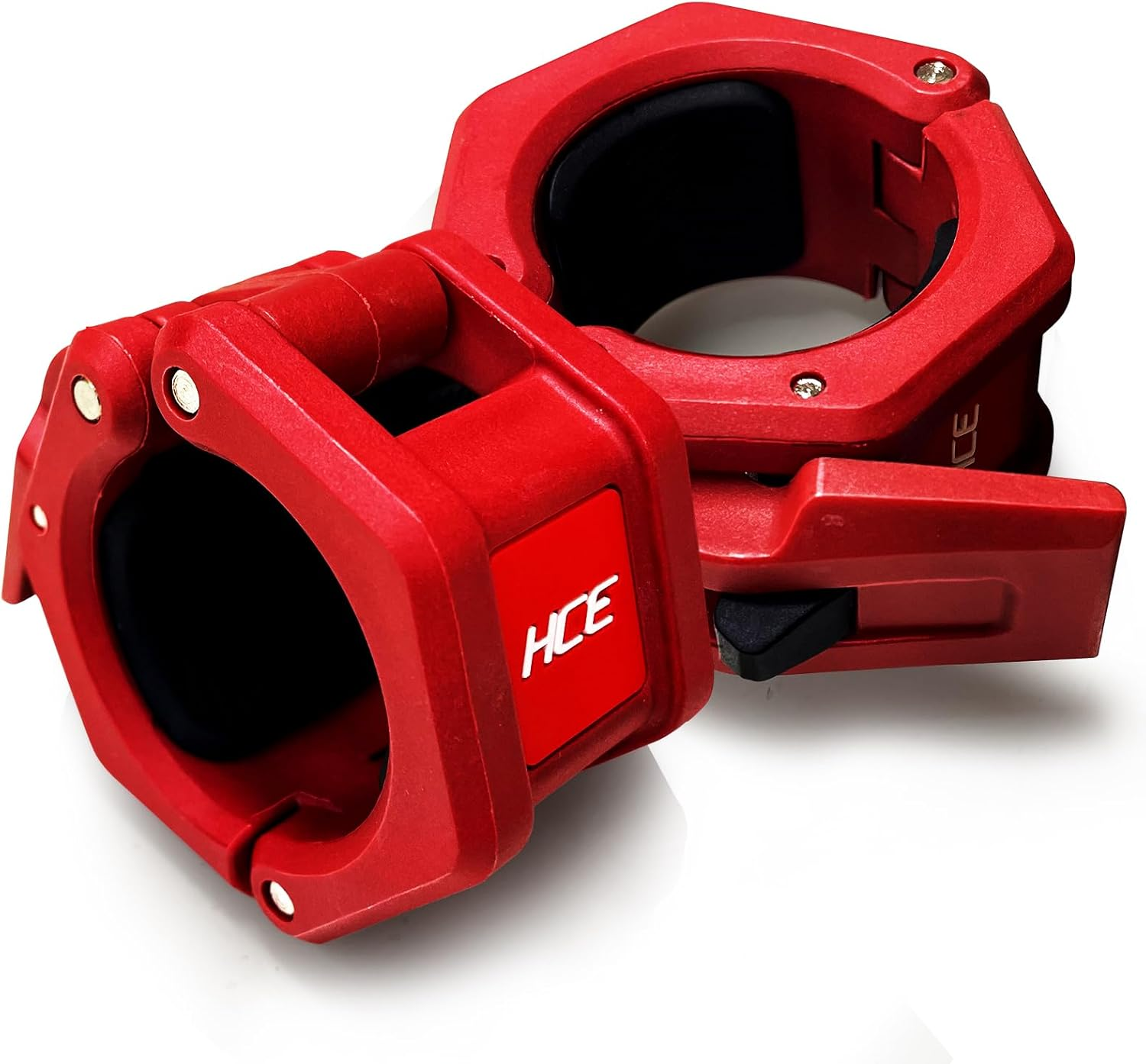 50Mm ABS Olympic Barbell Clips&ndash; Quick Release Pair of 2-Inch Barbell Clamps,Heavy-Duty Weightlifting Bar Lock Collars, for Powerlifting,Strength Fitness Training &ndash; Secure & Durable