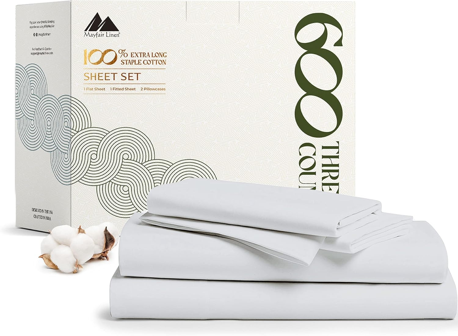 (Queen, Dark Grey) - Mayfair Linen Bedding Collection 600 Thread Count Bedspread 100% Egyptian Cotton Sheet Set Sateen Weave Deep Pocket Premium Quality Bedding Set Dark Grey Queen