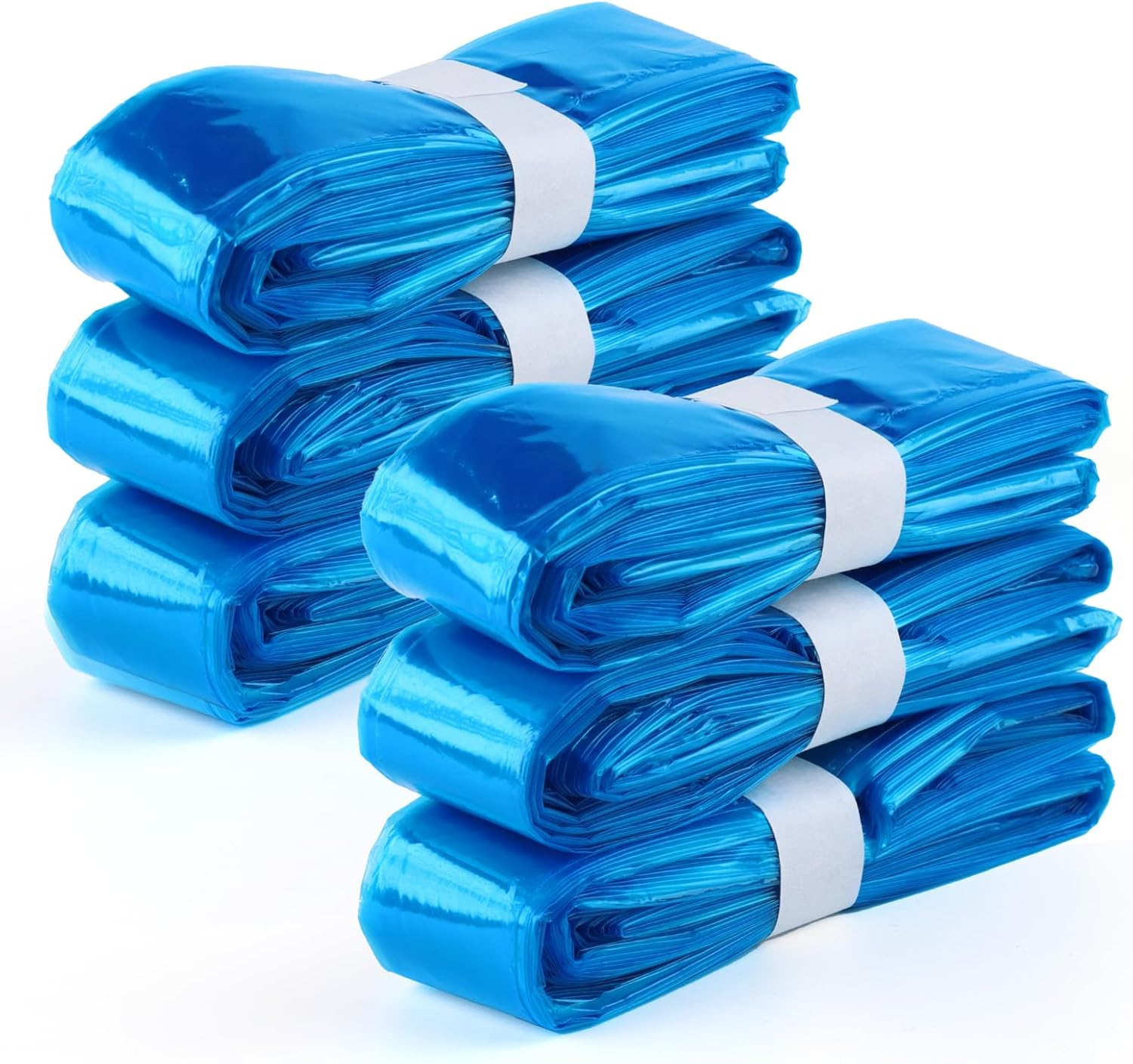 6Pcs Nappy Bin Refill, Diaper Refill Liners, 4.5M Nappy Bag, Nappy Disposal Bags, Diaper Bin Pail Disposal Bags, Compatible Diaper Pail Refill Bag image number 1