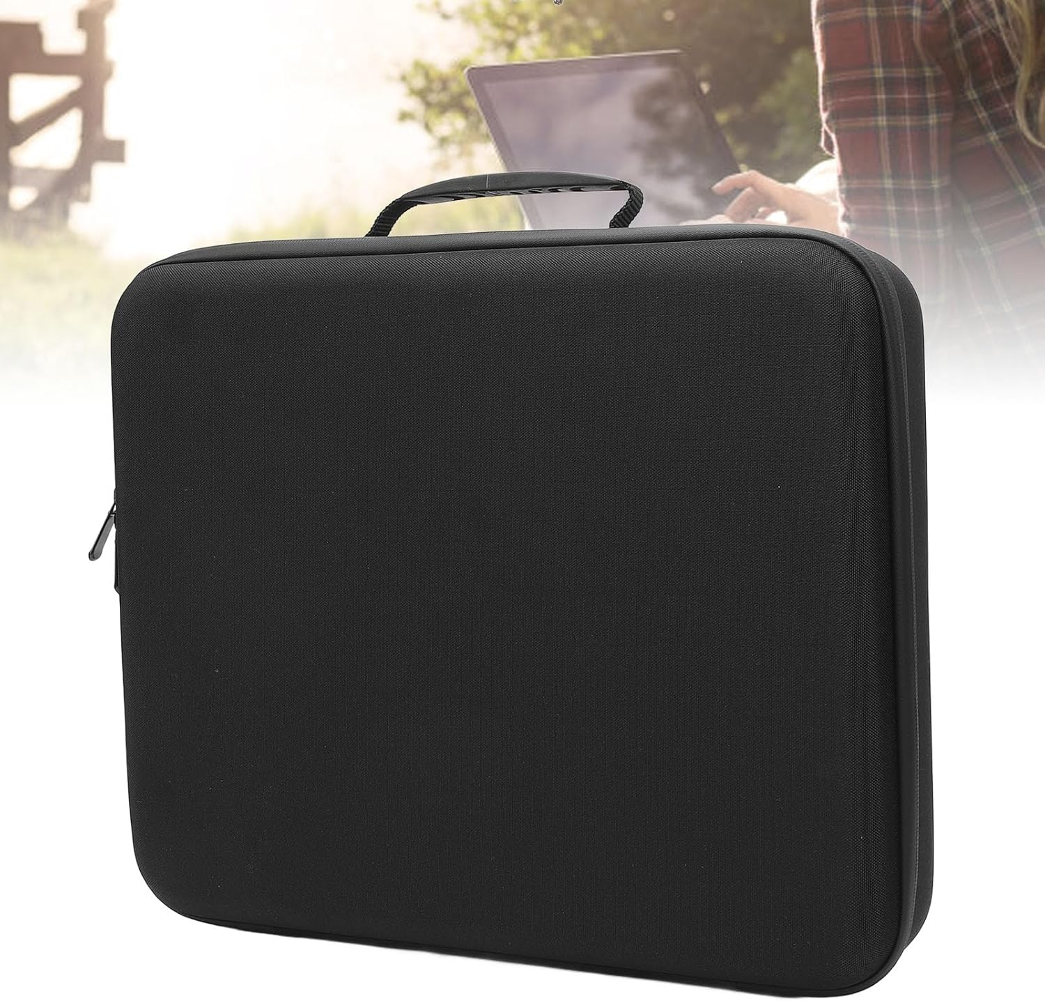 Mini Case, Travel Case for Mini, Sturdy Briefcase for Mini Starlink, Mini Travel Bag with 2 Layer Foam Organization for Mini and Accessories
