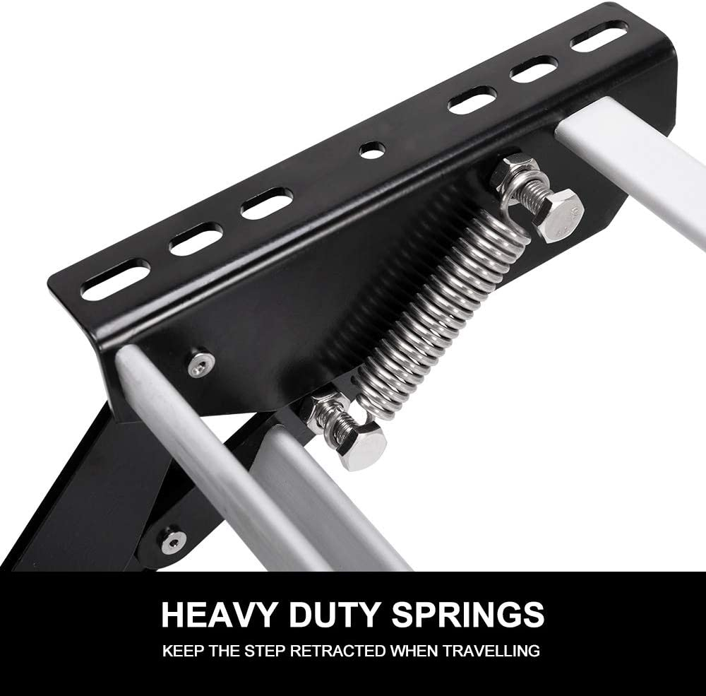 SAN HIMA Caravan Pull Out Single Aluminum Step - 200KG Capacity - RV Parts and Accessories image number 3