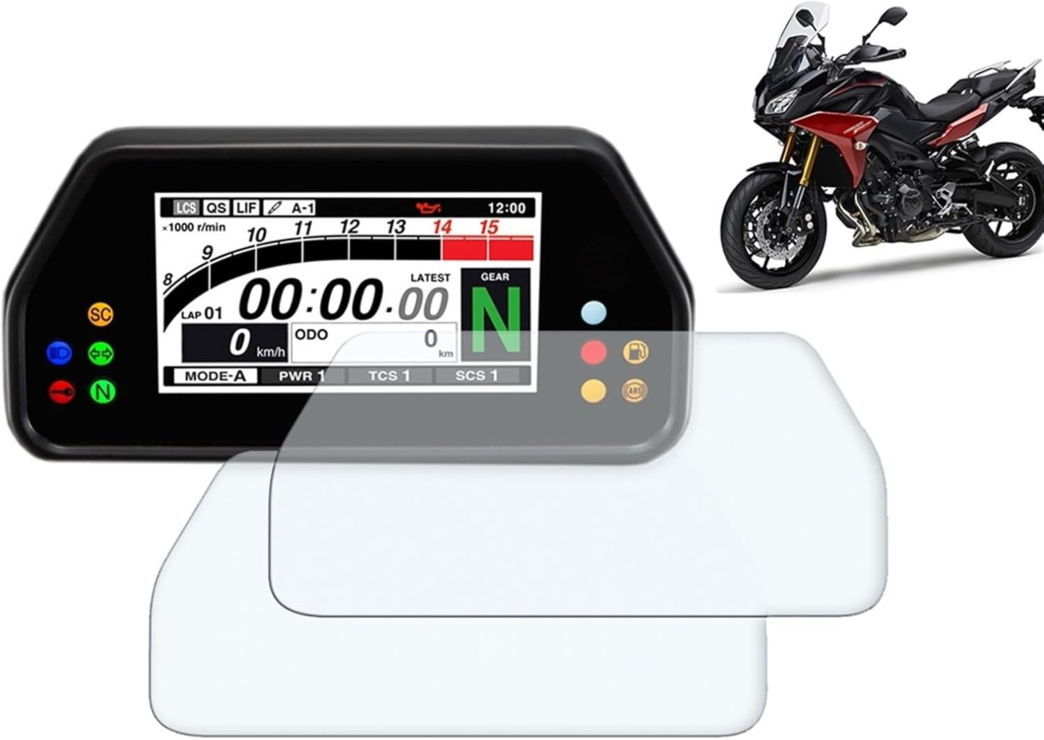 For Tracer 900 GT Tracer900 GT Tracer 900GT Motorcycle Accessories Cluster Scratch Protection Film Screen Meter Protector Cluster Screen Protection Film