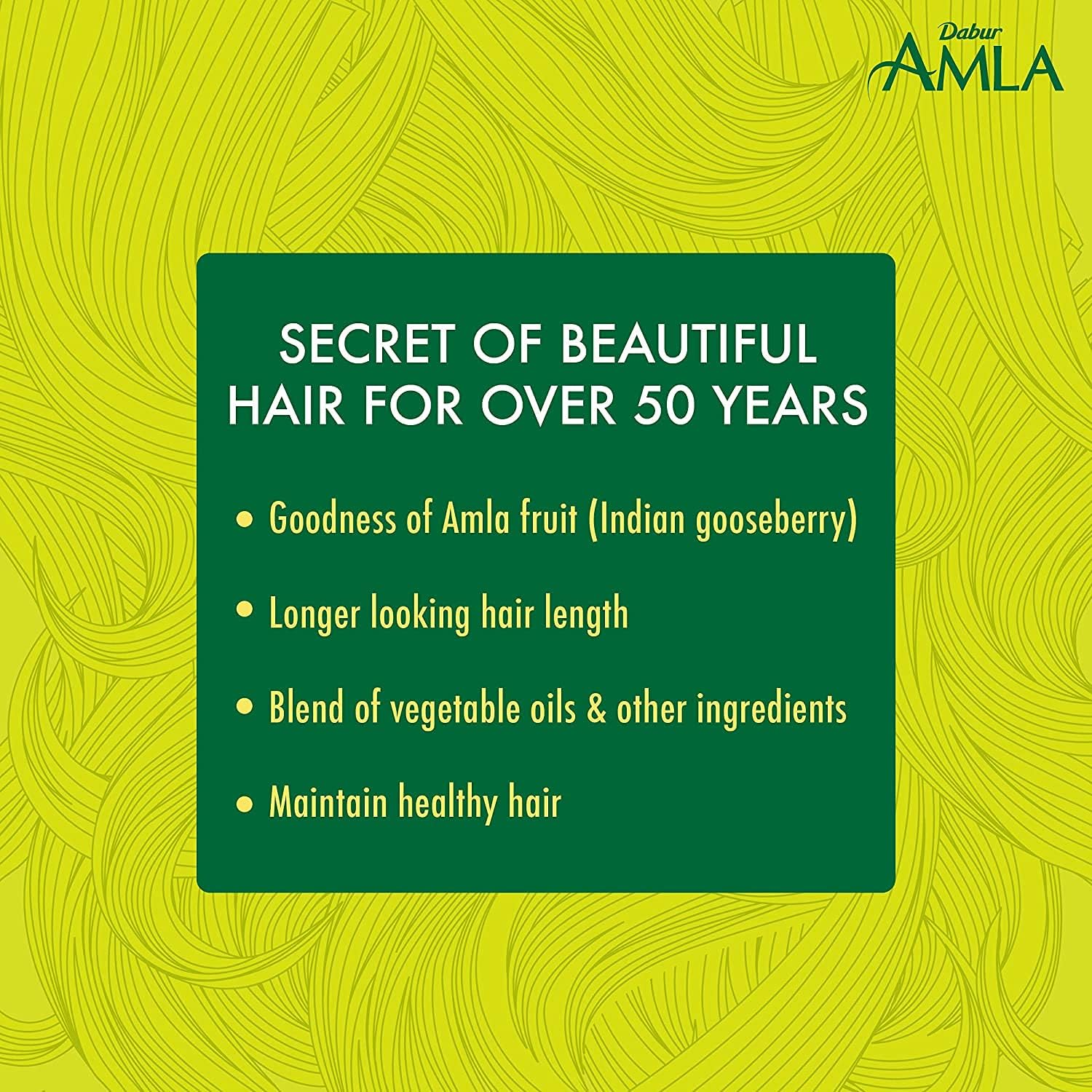 Dabur Amla Hair Oil, 300 Ml image number 4