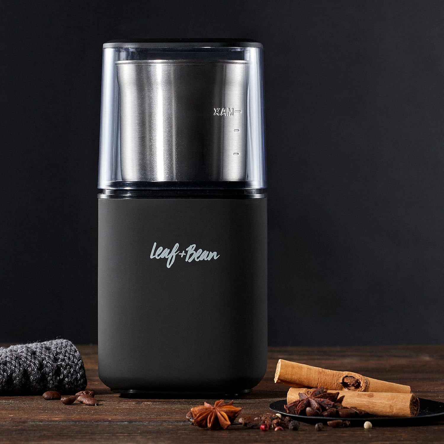 Leaf & Bean 2-In-1 Coffee and Spice Grinder image number 1