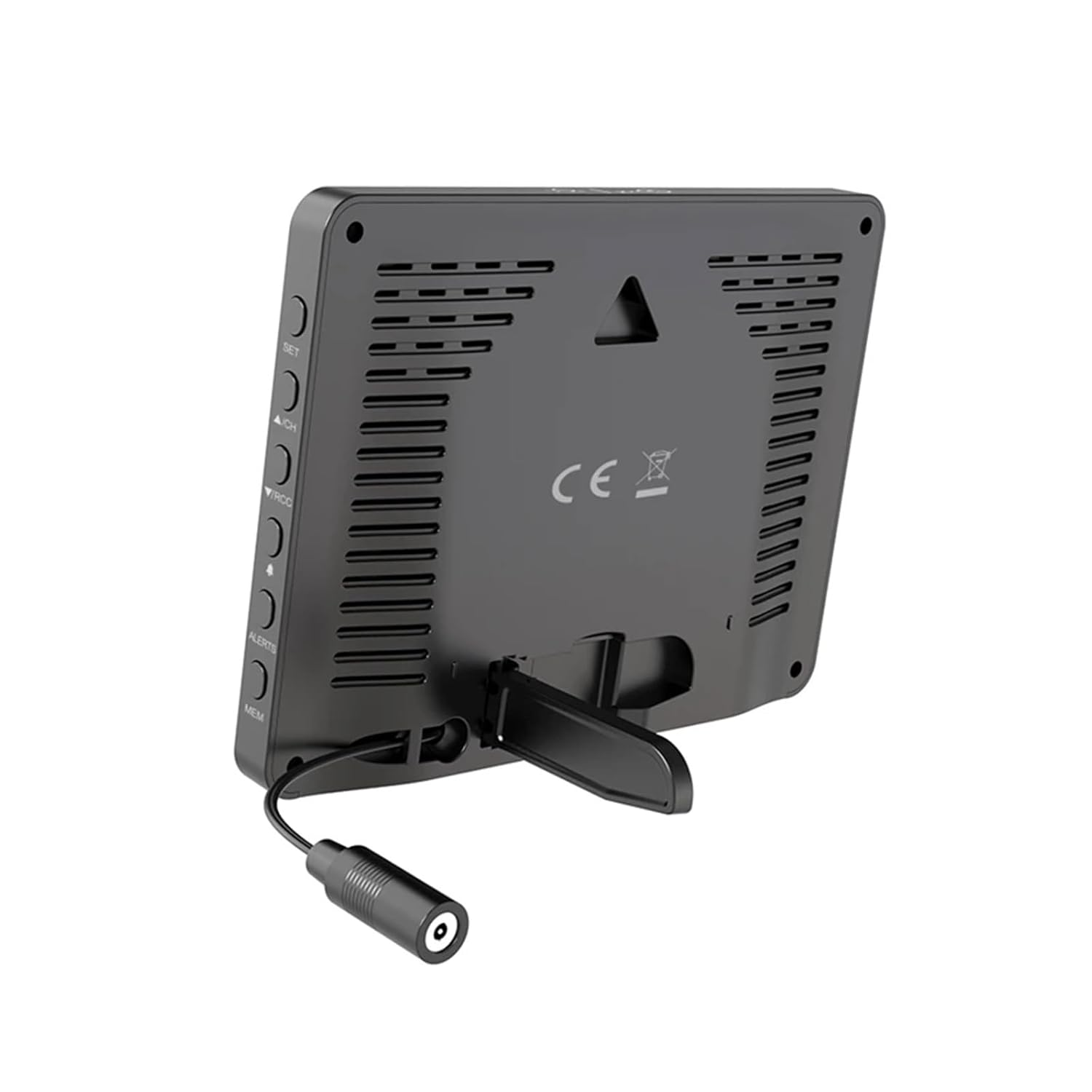 Wireless Weather Station Wall Alarm Clock In/Outdoor Digital Humidity Temperature Alert Trend Monitor Barometer Forecast