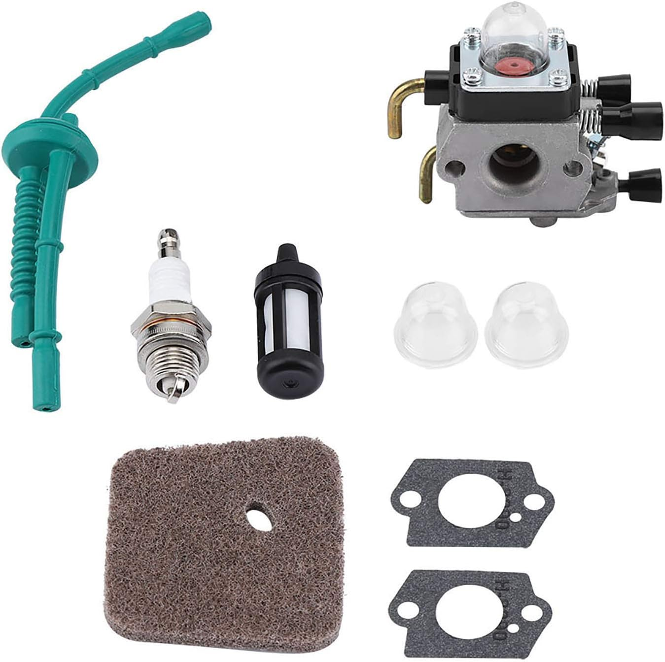 Carburetor Replacement Kit, Carburetor Carb for STIHL FS55 FS55RC FS38 KM55 HL45 KM55R image number 4