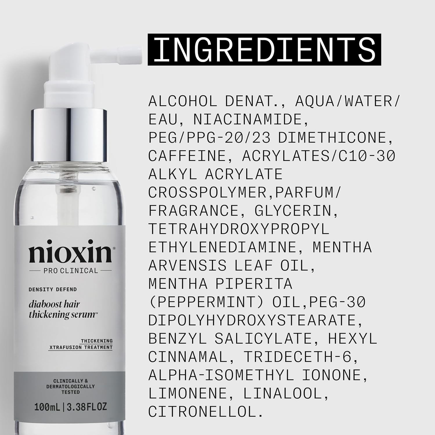 Nioxin Density Defend Diaboost Hair Thickening Serum, 100 Ml image number 5