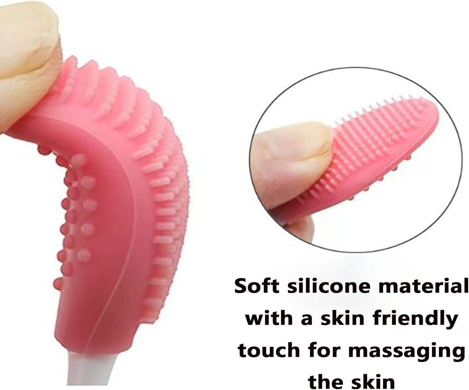 SYGELER 5-Pack Double-Sided Silicone Lip Scrub Brushes &ndash; Gentle Exfoliating Tool for Lip Lightening, Dark Lips Care & Softening | Men/Women Reusable Lip Exfoliator Kit image number 5