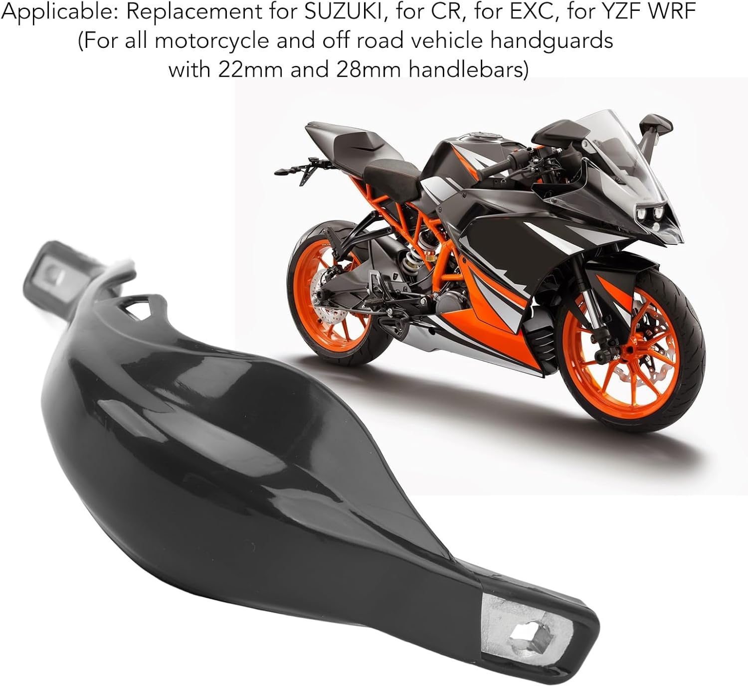 Motorcycle Handguards, Handle Bar Hand Brush Guard, Effective Wind And, Handlebar Hand Brush Guards, Handle Protector Replacement For, CR, EXC, YZF WRF