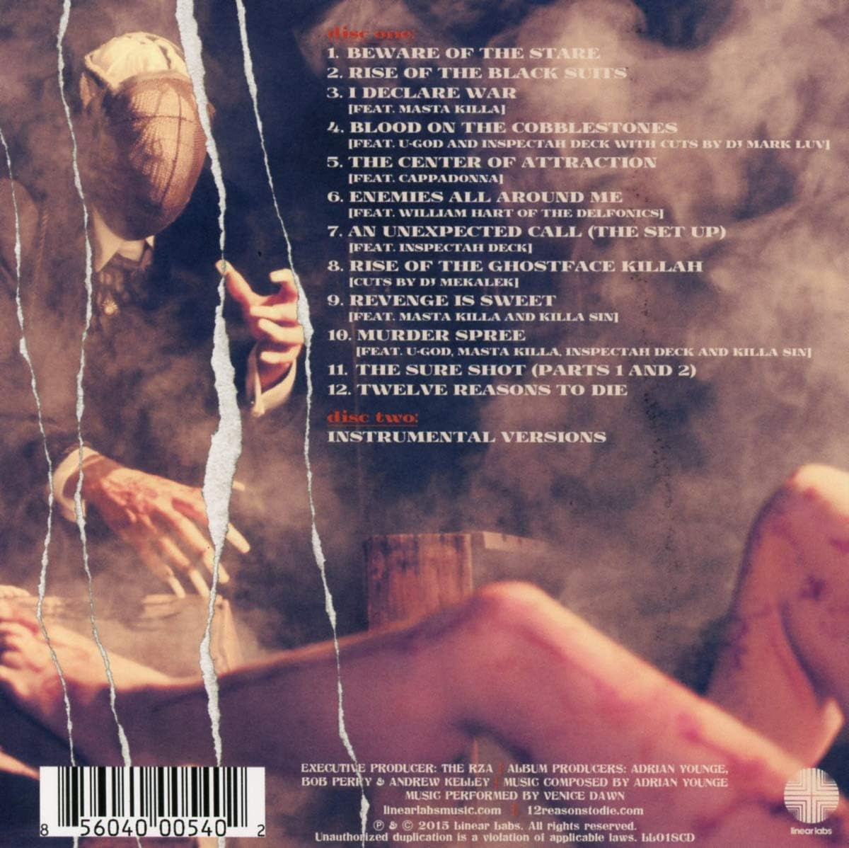12 Reasons to Die (2Cd)