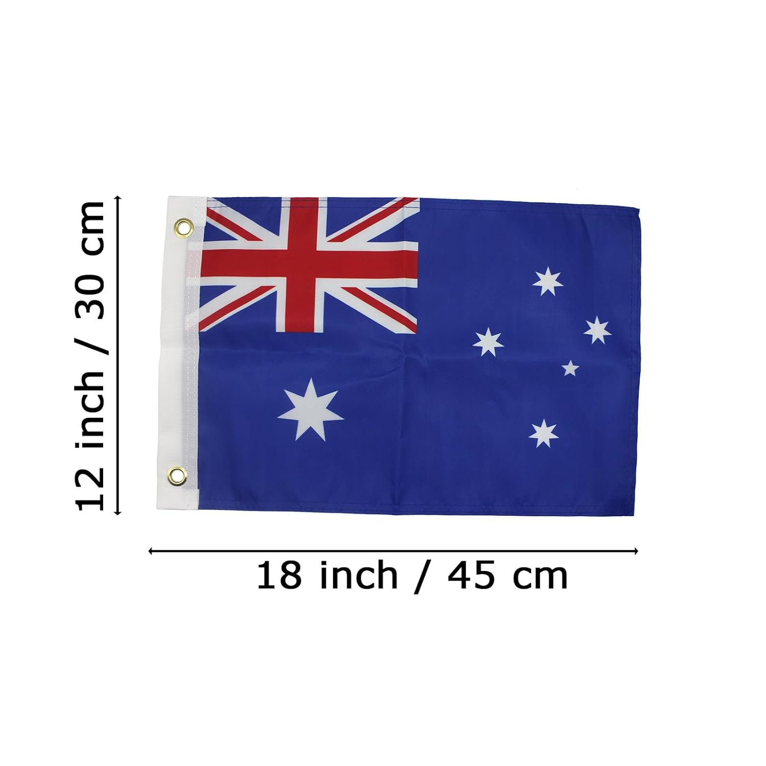 3PCS Boat Flags Boating Sailing National Small Flag Banner for Boat (Australia) image number 3