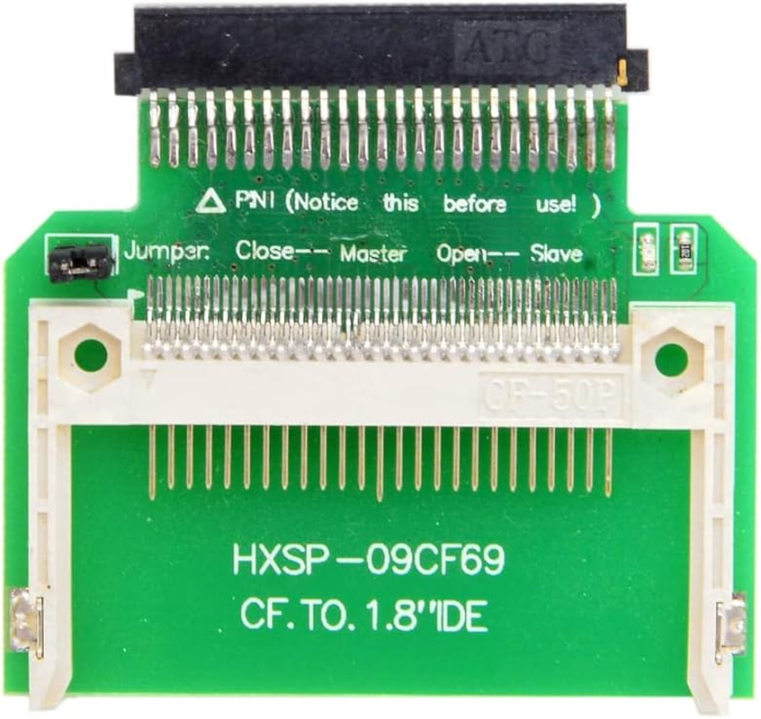 NFHK CF Compact Flash Memory Card to 50Pin 1.8 Inch IDE Hard Drive SSD Converter Adapter image number 2