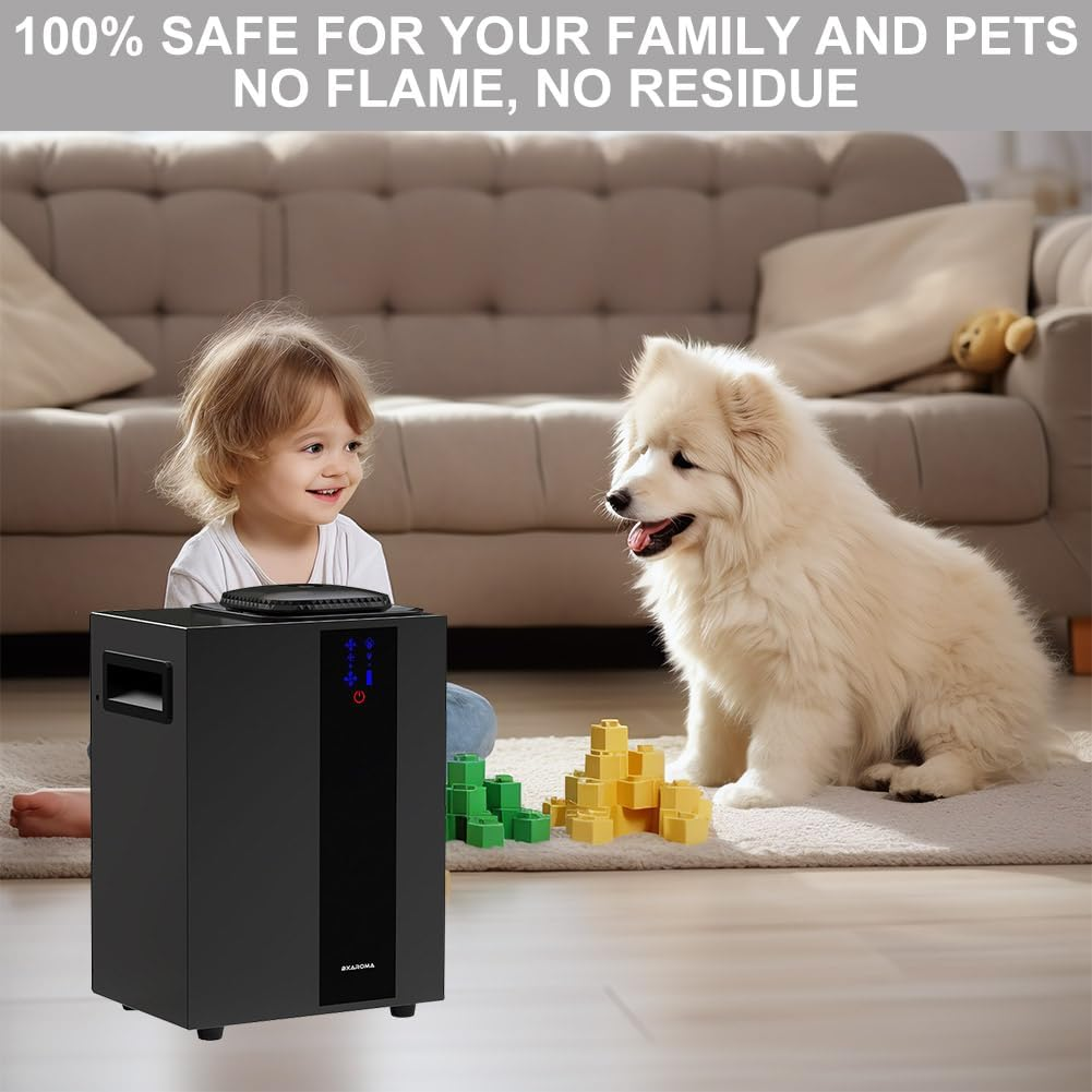 Commercial Fragrance Machine,Wifi Remote Connection,800Ml Large Capacity Air Scent Diffuser,Coverage up to 4,000 Sqsf of Fragrance,Smart Room Aromatherapy Diffuser, for Home, Hotel image number 3