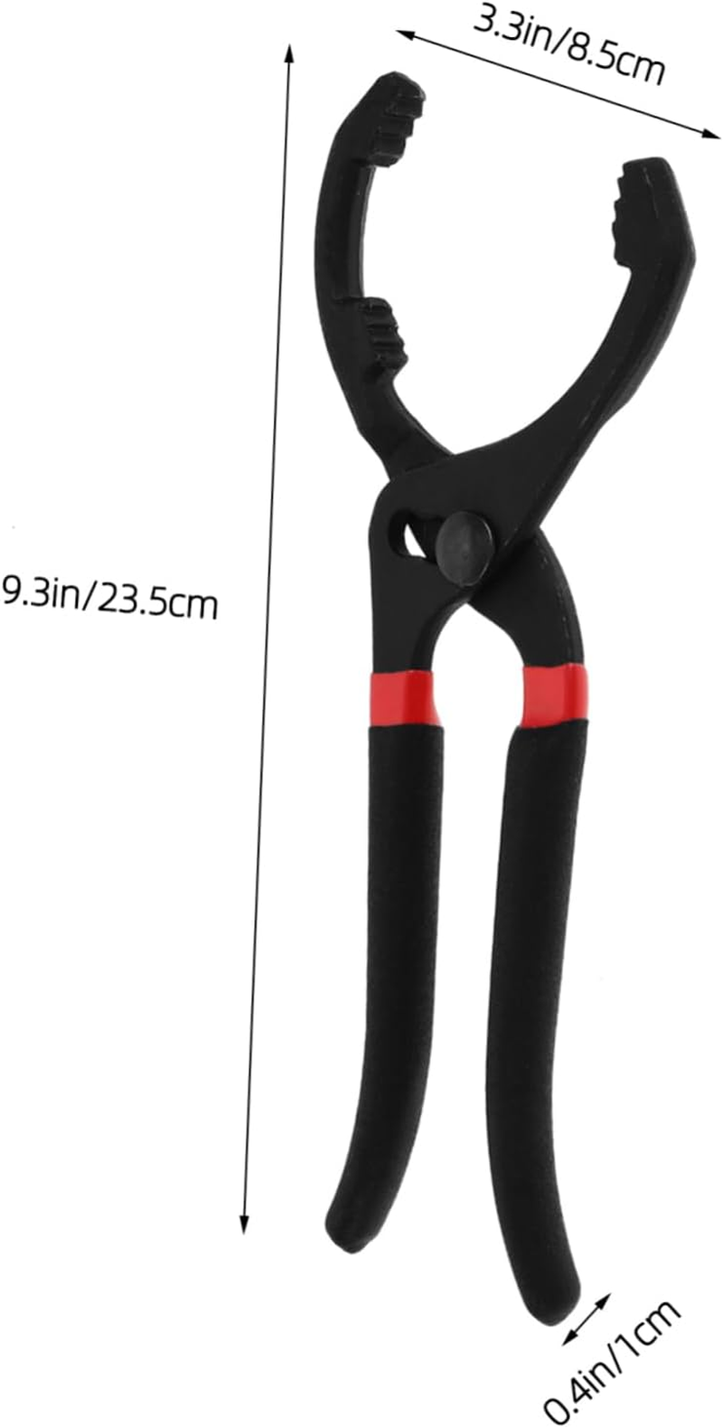PENIKOKO Oil Filter Wrench 10 Inch Universal Automotive Oil Filter Removal Tool with Jaw Pliers for Maintenance