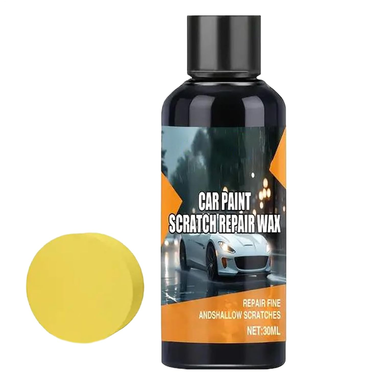 Car Paint Scratch Repair | Compound for Vehicles Paint Repair with Applicator Pad,30Ml Detailing Supplies Automotive Polishing Waxing Restorer for Auto Boat SUV Sedan RV Motorcycle