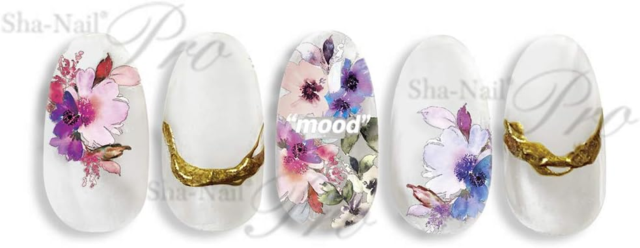 Parts Sha-Nail Sha-Nail Pro Moodflowers, Multicolor, 1 Piece image number 1