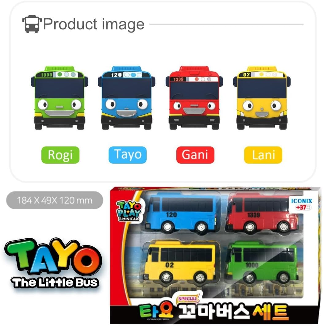 Tayo Special Minibus Set image number 6