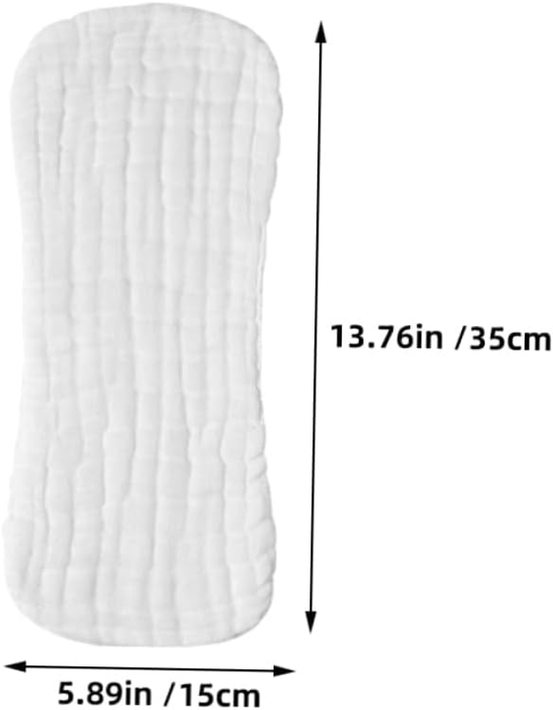 5Pcs Premier Reusable Diaper Inserts for Boys Months Cotton Pee Peep Pads image number 6
