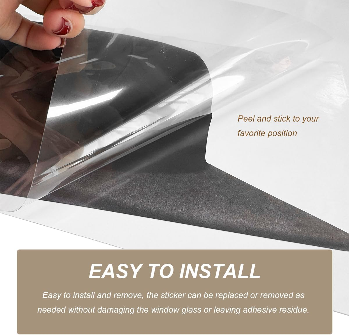 NYTKL Fedora and Cigar Window Decal, the Driving Crooner Decals Fedora Hat and Cigar Sticker, Waterproof Funny Car Stickers Creative Decoration for Automotive Side Window (A) - B image number 7