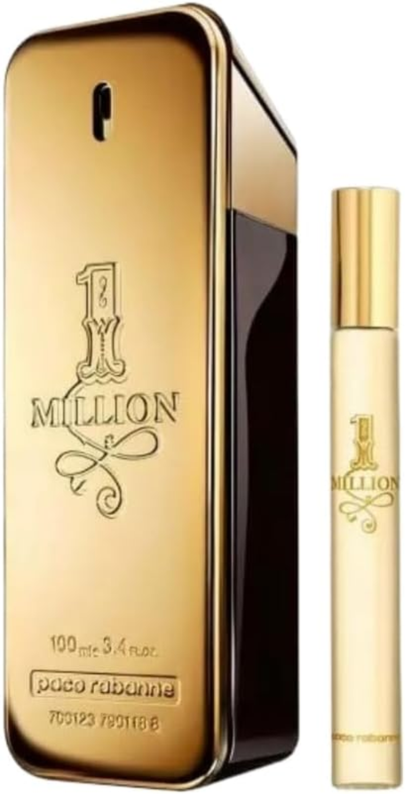 Paco Rabanne S0860HM One Million 2 Pieces Gift Set (EDT 100 Ml + EDP Travel Spray 10 Ml)