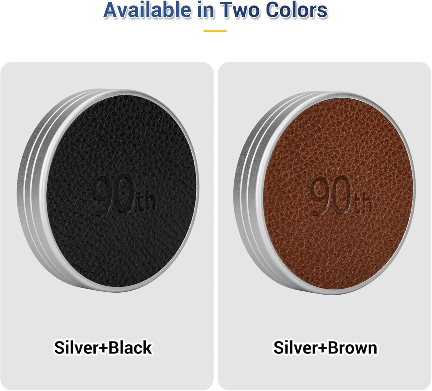 Retro Leather Lens Cap for Fujifilm Insta Mini EVO, Aluminum Anti-Dust Anti-Scratches Lightweight Camera Lens Cover with Soft EVA Interior, Accessories for Fuji Mini Evo Lens Protection Cover (Brown) image number 6