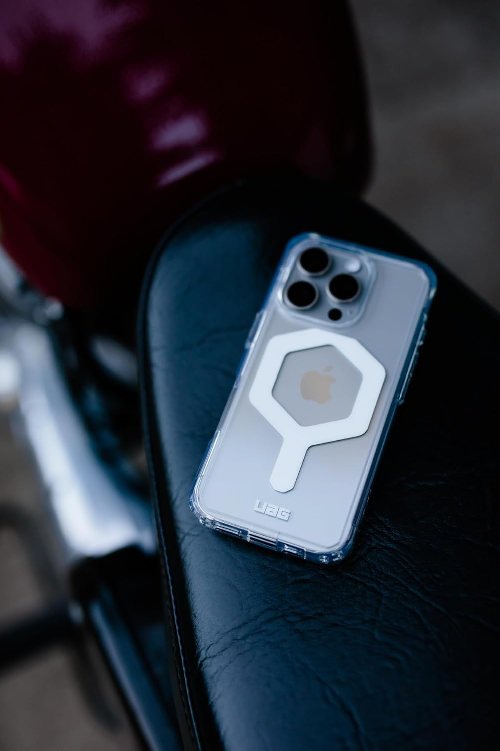 UAG Plyo Magsafe Compatible Phone Case for Iphone 16 Pro Max - Ice/White