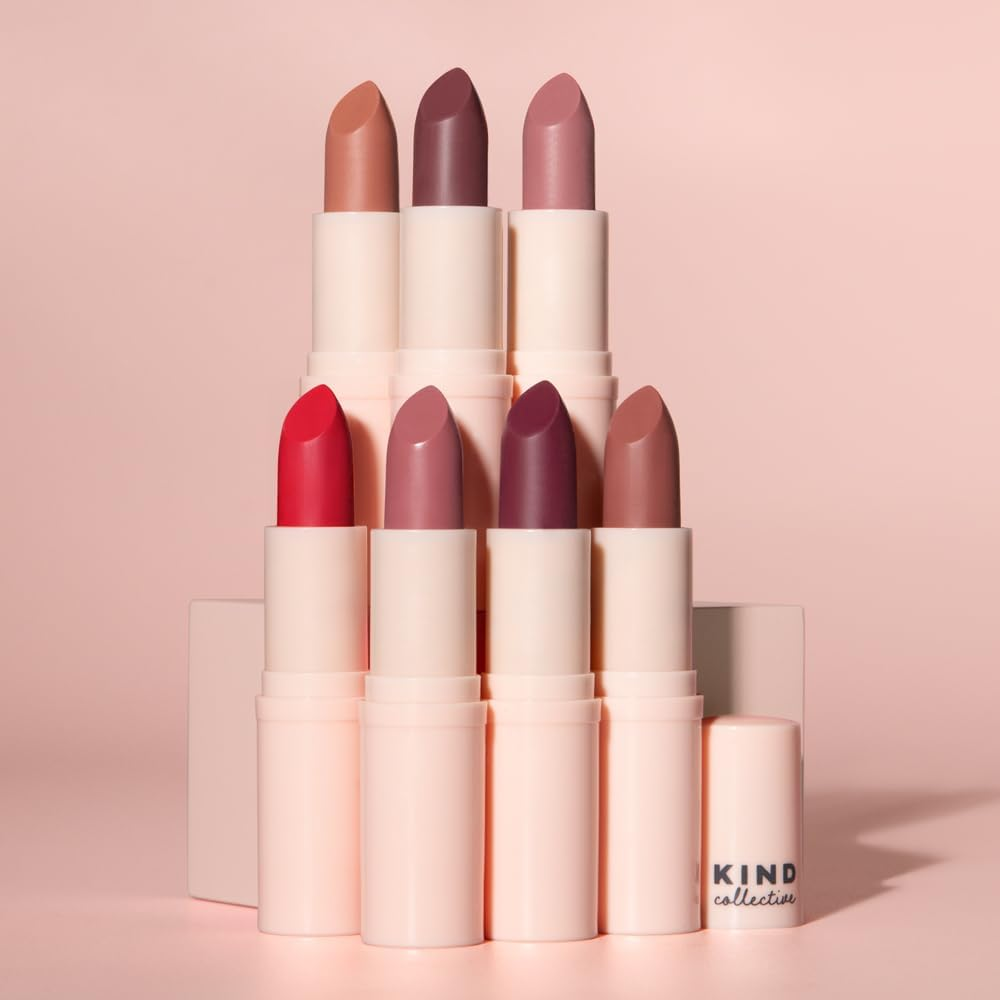 The Kind Collective Hydrating Lipstick with Hyaluronic Acid 4 G, Desert Rose Cream Shine image number 1