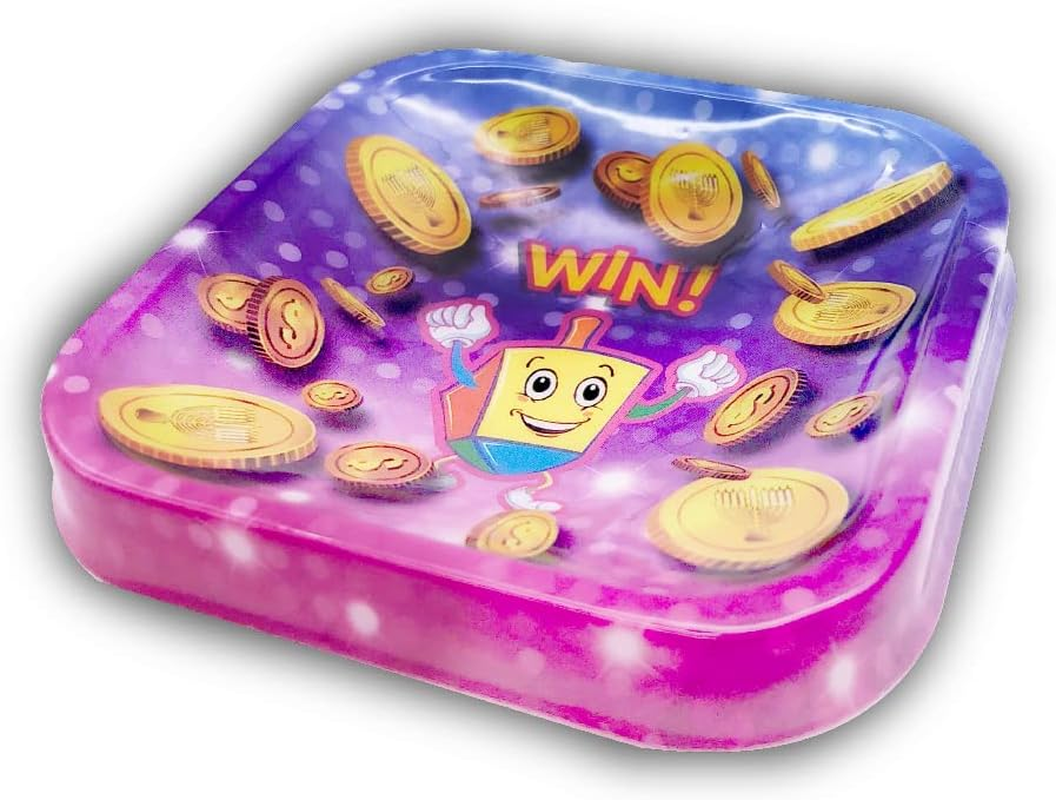 100 Medium Dreidels - Assorted Colors - Classic Chanukah Spinning Draidel Game and Prize - Bulk Value Pack - by Izzy 'N' Dizzy image number 5