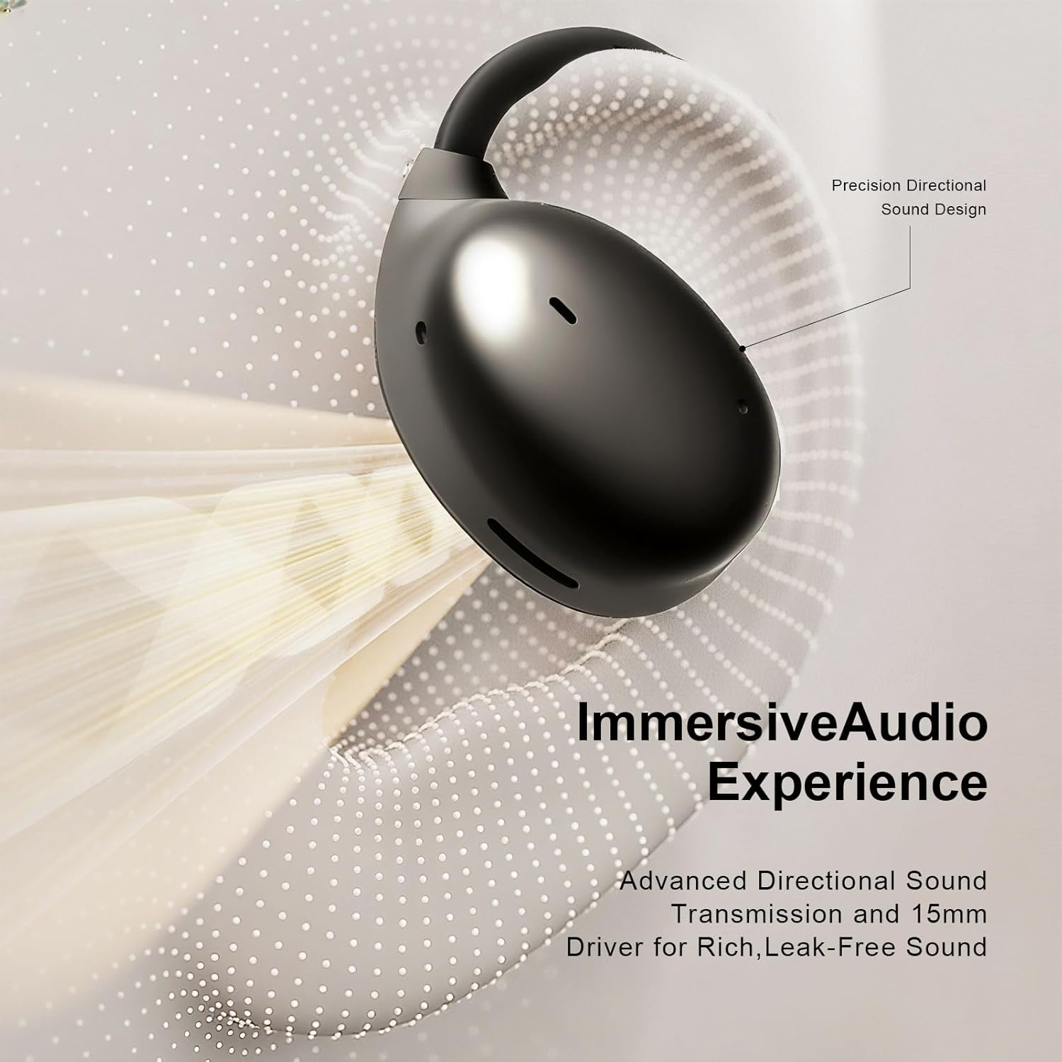 AI Translation Earbuds Real Time, 3-In-1 Translator Earbuds 144 Foreign Languages & Accents, Audifonos Traductores Ingl&eacute;s Espa&ntilde;ol,Open Ear Wireless Headphones with Charging Case Fit Ios image number 5