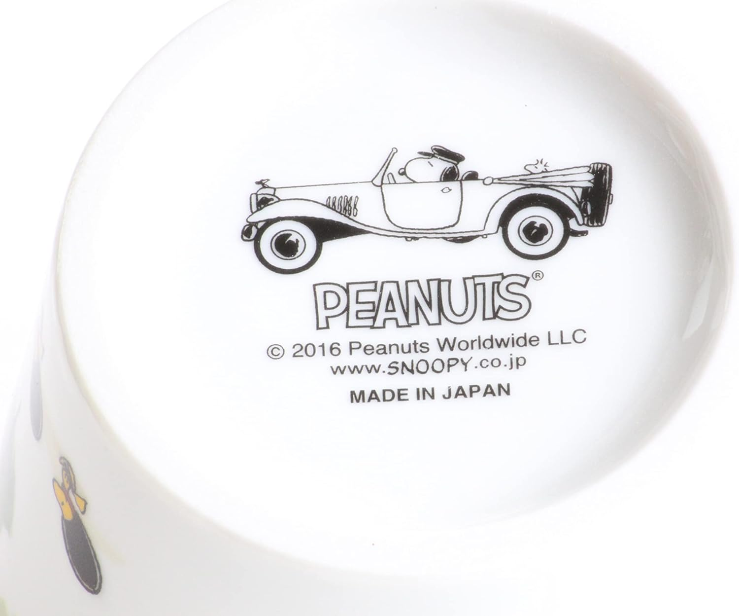 シミズ陶業(Shimizutougyou) Snoopy World Travel Mug, London, Capacity: 370 Ml, Mug image number 2