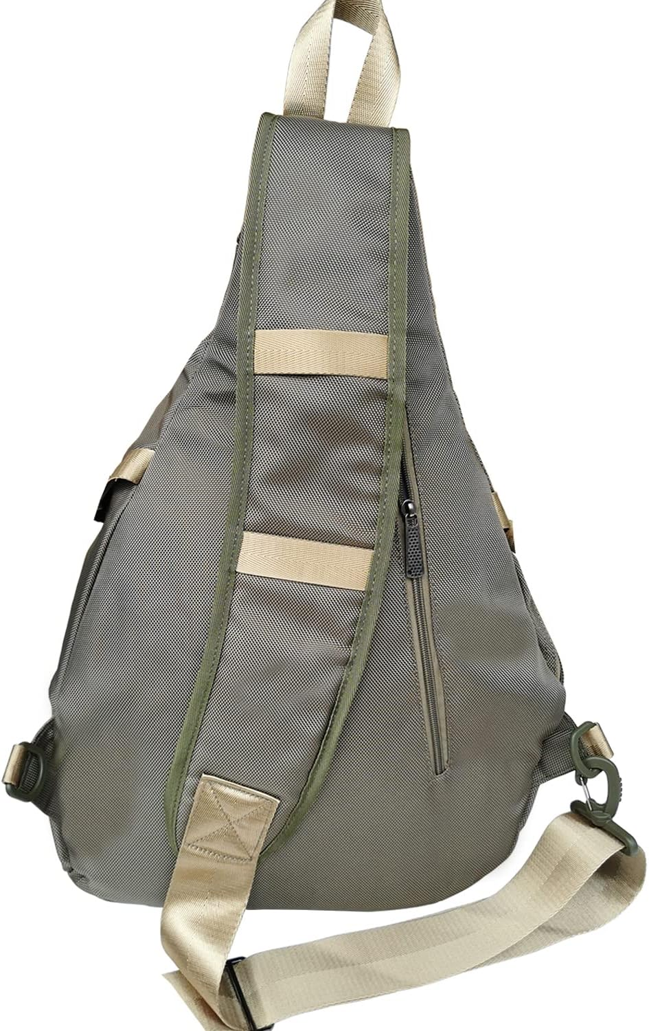 INNTURT Large Sling Bag Backpack Pack 13" 14" Laptop Bag Satchel Festival Travel - Lake Blue image number 7