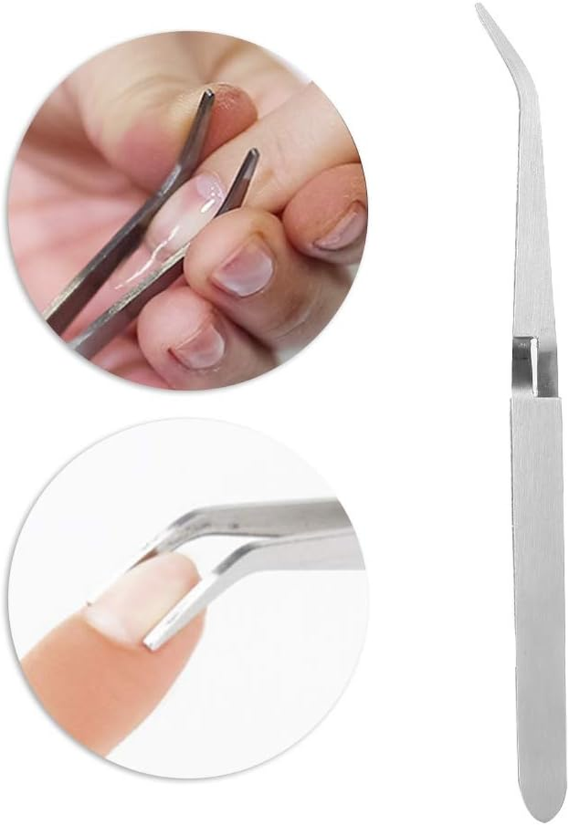 Stainless Steel Nail Clippers Gel Nail Nipper Forming Nail Clip Nail Art Multi-Function image number 4