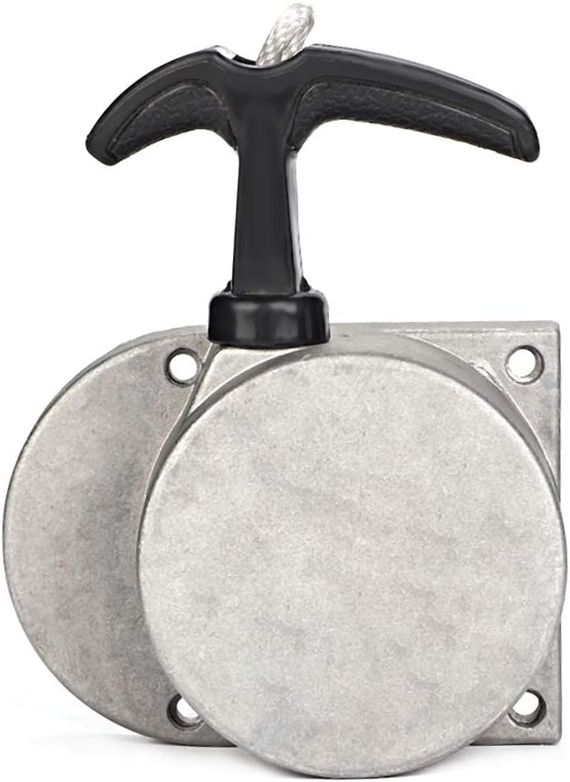 Pull Start Starter, Alloy Pull Start Starter Kit Replacement for 2-Stroke Motorized for Engine Kit Pull Starter Motorized Bike Pull Start