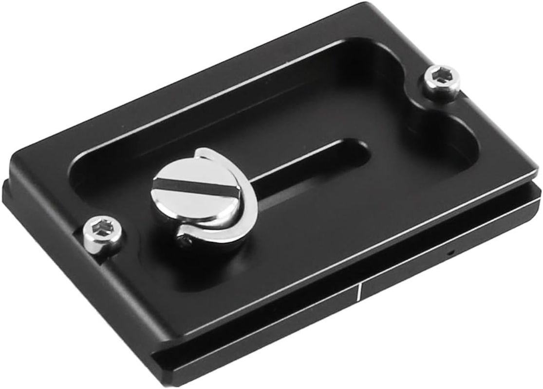 VOANZO Camera Quick Release Plate Aluminum Quick Release Plate with 1/4'' Thread Quick Release System for Most Tripod image number 1