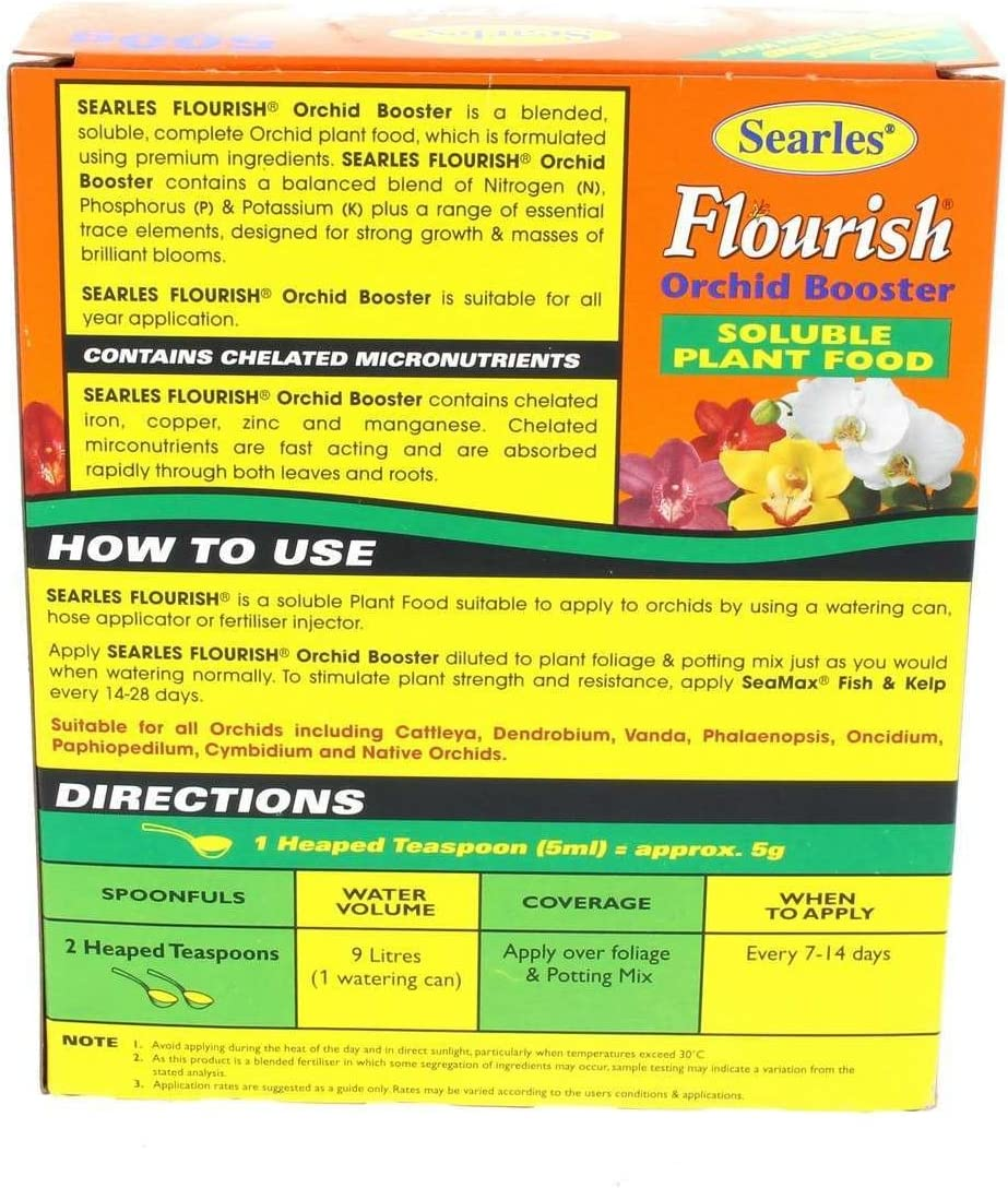 Searles Flourish Orchid Booster Fertilizer, 500 G image number 5