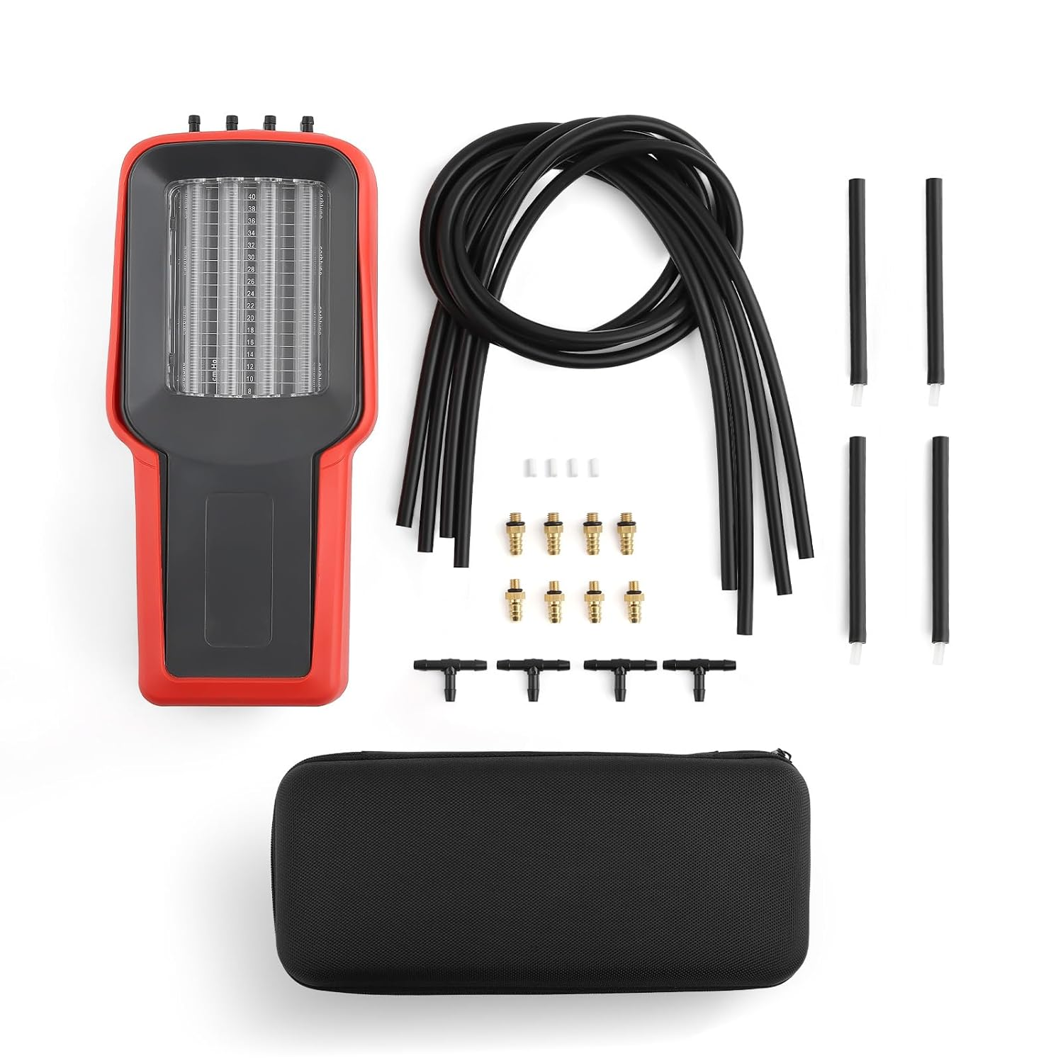 Maxpeedingrods Universal 4-Cylinder 3-Cylinder 2-Cylinder Carburetor Synchronizer for Motorcycle, Carb Balancer Synchronization Gauge