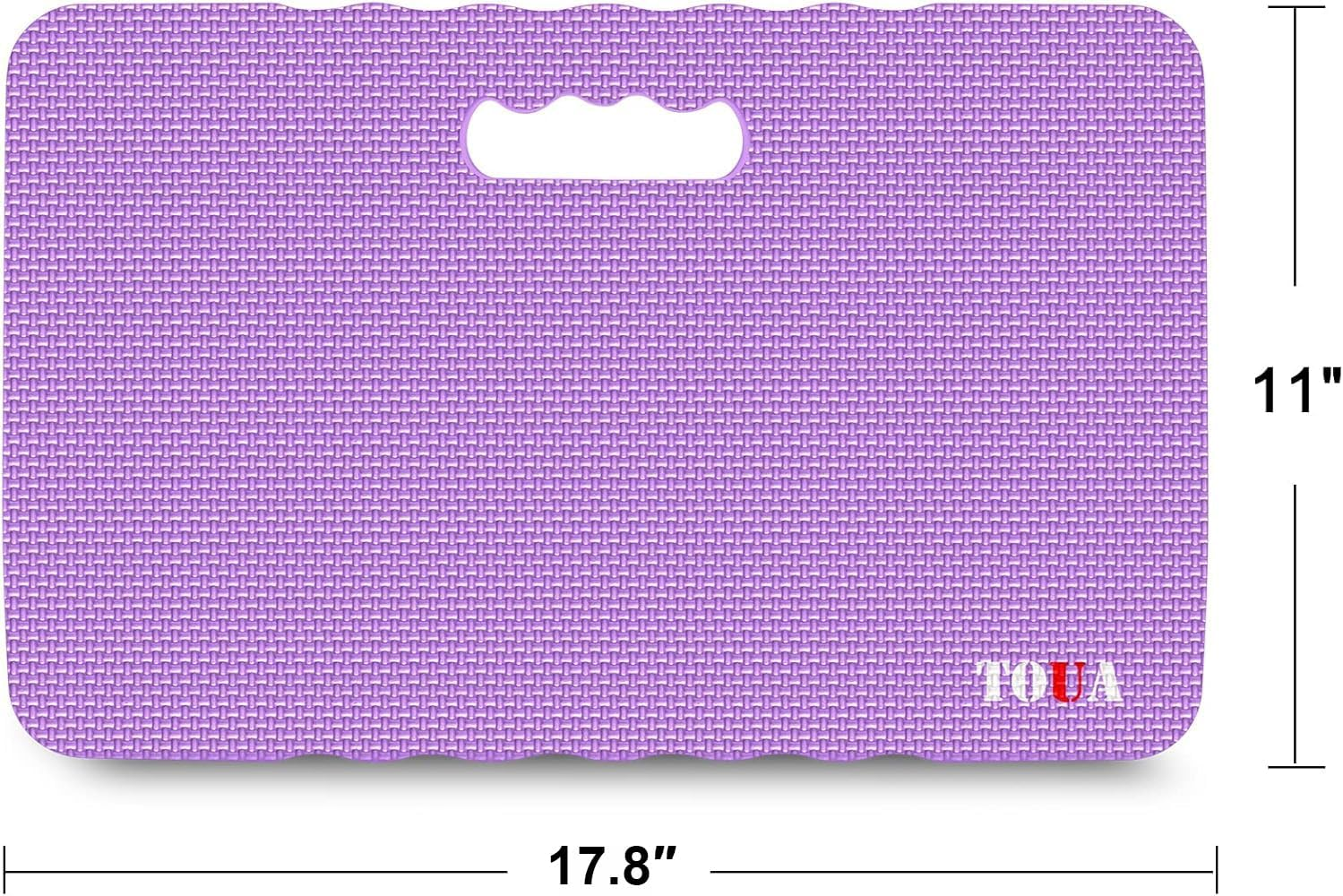 Kneeling Pad Thick Extra Large Foam Comfort Kneeling Pad for Work Gardening Yoga Exercise Garden Knee Pad 2 Pack Purple image number 2