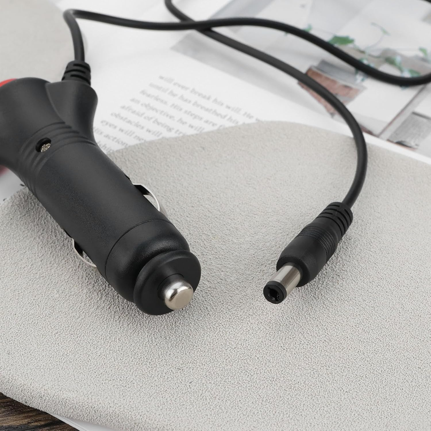 Emagtech 2PCS 12V Car Power Supply Adapter Cable Lead 3M Compatible with Cello LED Tvs for Car Motor-Home Caravan Truck Boat TV Cable Switch image number 5