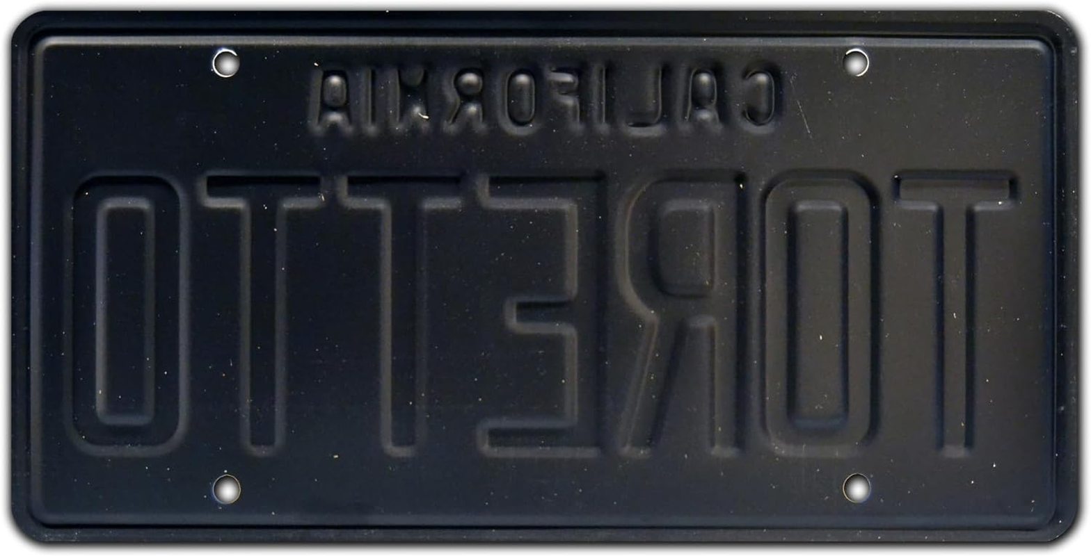 Fast and the Furious | Toretto | Metal Stamped License Plate