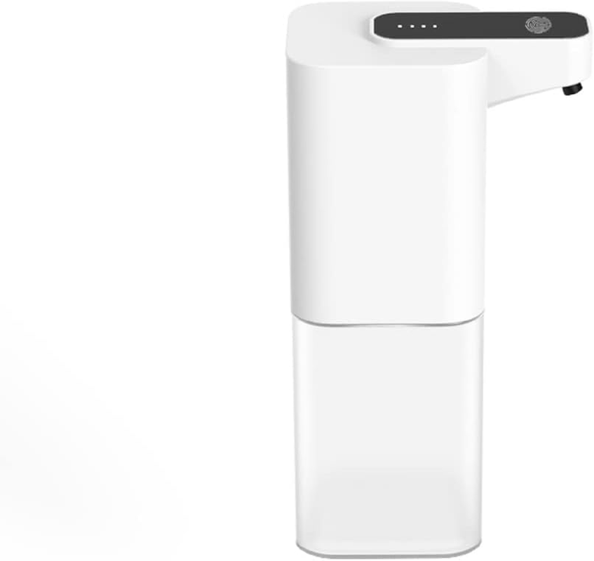 GOMINIMO Automatic Sensor Soap Dispenser, 400Ml Detachable Bottle, Fast Sensor, Rechargeable and Long-Lasting Battery, Easy to Refill, IPX4 Waterproof (Foam) image number 1