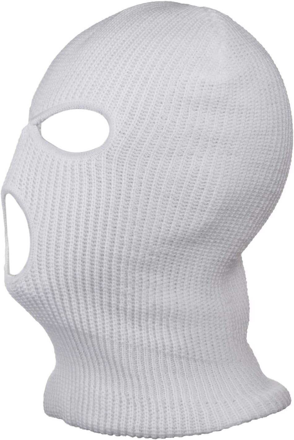 "N/A" 3 Hole Warm Soft Motorcycle Winter Full Face Cover Knit Ski Mask for Outdoor Sports - Orange image number 6