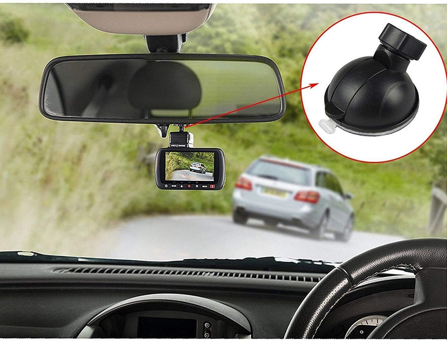 Generic Nextbase Dash Cam Suction Cup Car Windscreen Mount Holder for Nextbase Dash Cam 112, 212, 312GW, 412GW, 512GW