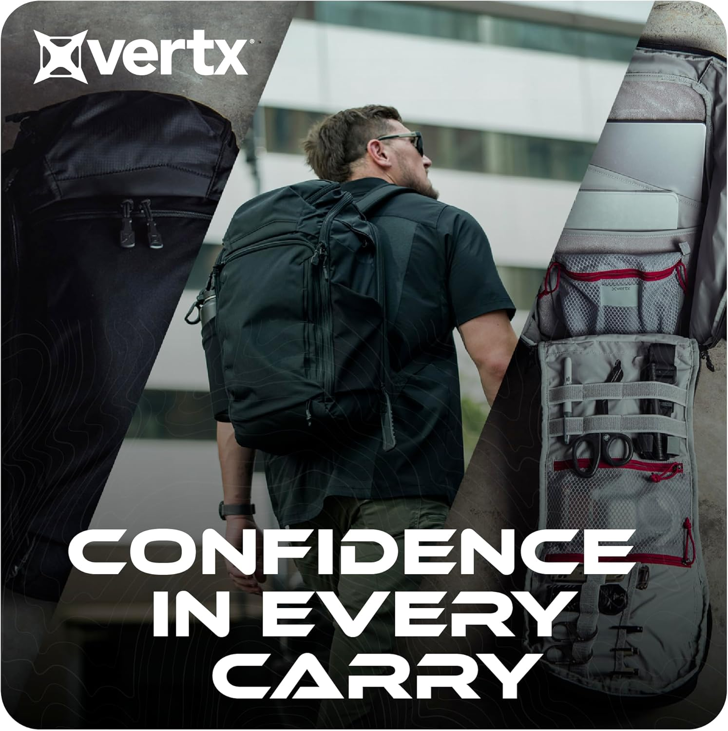 Vertx Gamut Pack Backpack for Everyday Use, Versatile Design, Ideal for Travel, Work, and Outdoor Adventures
