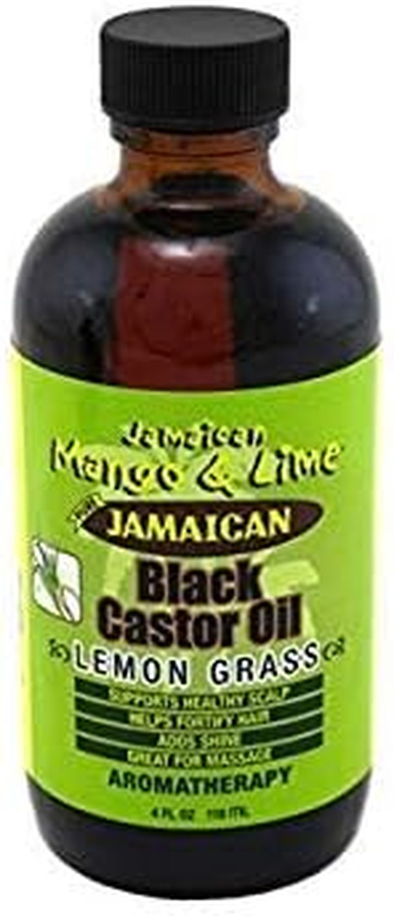 Jamaican Mango & Lime Black Castor Oil (Lemon Grass) 4Oz