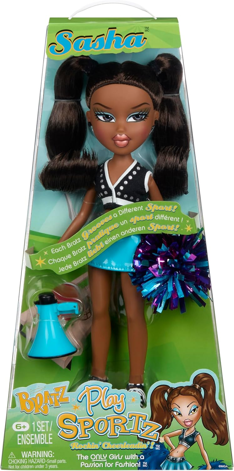 Bratz Play Sportz- Sasha (Cheerleading) image number 6